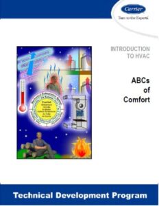 Carrier TDP 102 Introduction to HVAC ABCs of Comfort