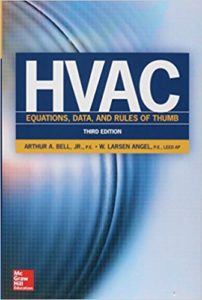 HVAC Equations, Data, and Rules of Thumb