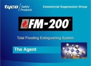 TYCO Safety Products FM-200 Gas System