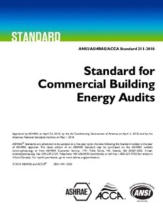 ASHRAE Standard 211 - 2018 Standard for Commercial Building Energy Audits