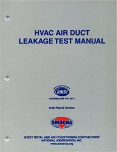 HVAC Air Duct Leakage Test Manual