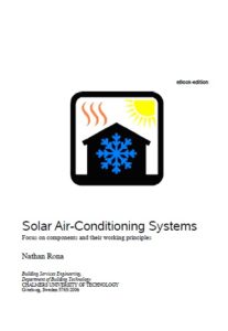 Solar Air Conditioning Systems