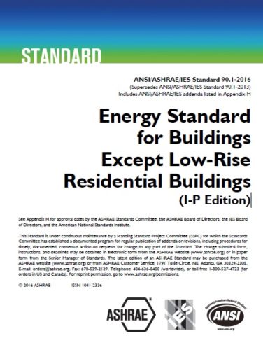 ANSI/ASHRAE/IES Standard 90.1-2016