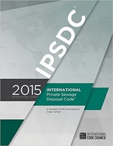 International Private Sewage Disposal Code,Sewage Disposal Code,Private Sewage Disposal Code,IPSDC 2015