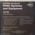 2016 ASHRAE Handbook HVAC Systems And Equipment SI & IP Edition