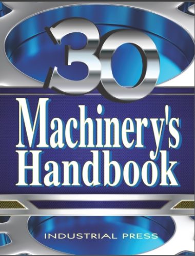 Machinery's Handbook 30th Edition