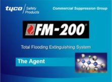TYCO Safety Products FM-200 Gas System