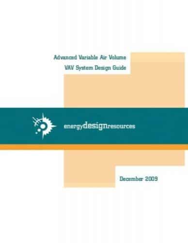 Volume VAV System Design Guide