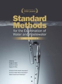 Standard Methods for the Examination of Water and Wastewater, 23RD Edition