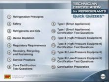 Technician Certification for Refrigerants