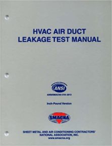 HVAC Air Duct Leakage Test Manual