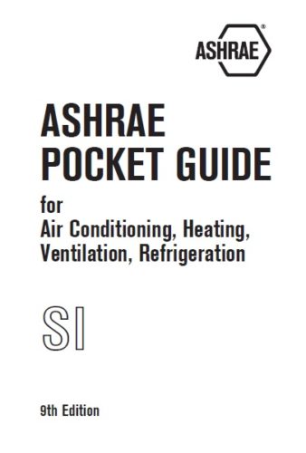 The ASHRAE Pocket Guide 9th SI & IP edition