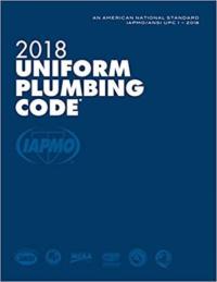 2018 Uniform Plumbing Code