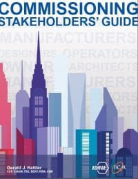 ASHRAE Commissioning Stakeholders’ Guide 2018