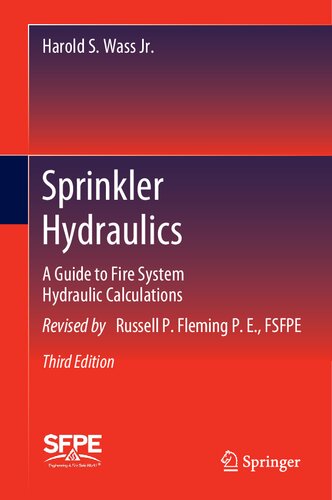 Sprinkler Hydraulics A Guide to Fire System Hydraulic Calculations